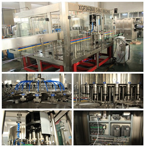 占有著龐大市場(chǎng)份額的純凈水灌裝生產(chǎn)線